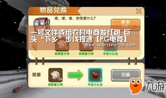 一号文件或给农村电商发红包 巨头“下乡”步伐提速【PG电竞】(图3) PG电竞